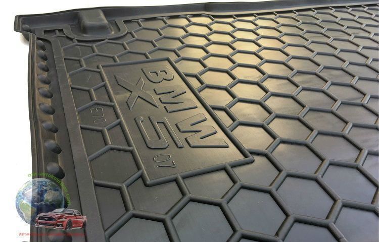Модельный коврик в багажник BMW X5 E70 E53 F15 F16 X3 F25 G01
