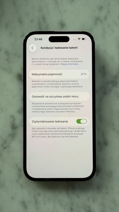 iPhone 14 Pro, Space Black, 128GB + 9 kabli lightning