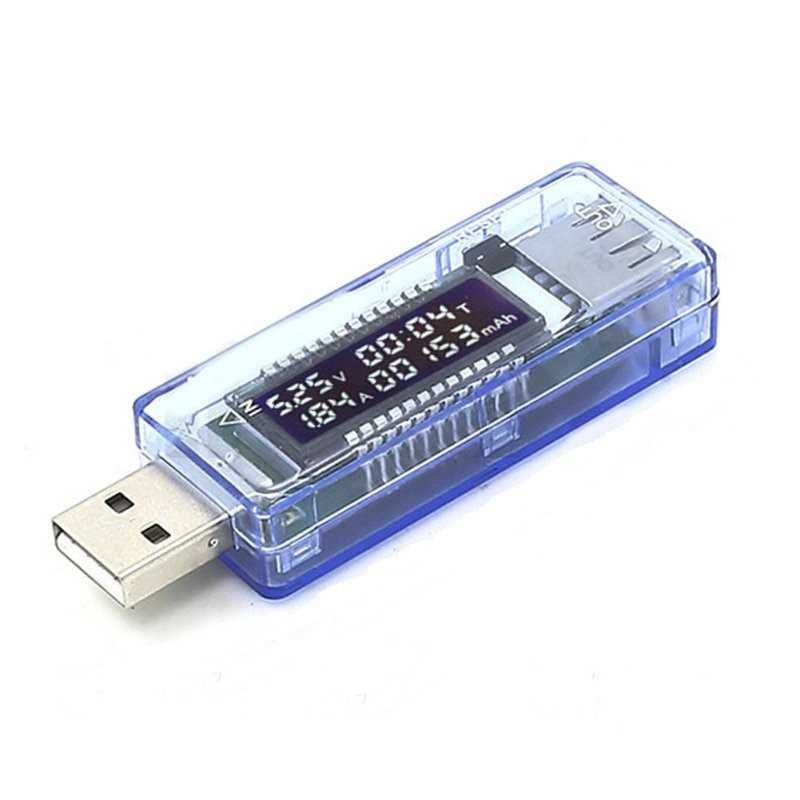 USB тестер Keweisi KWS-V20 для вимірювання параметрів USB зарядок