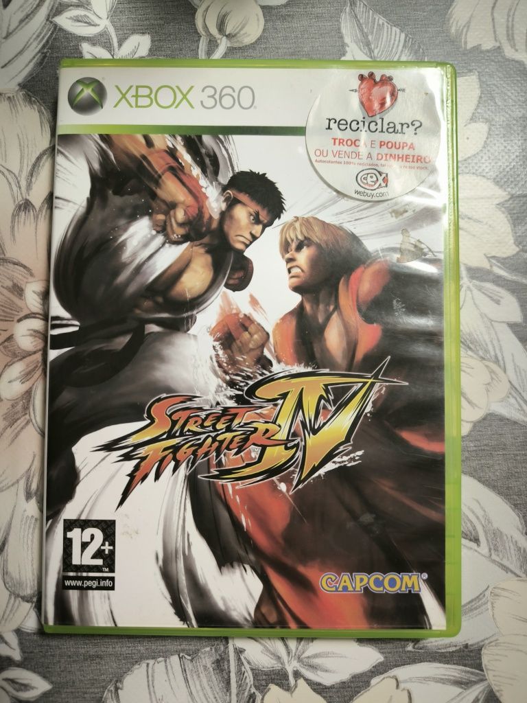 Jogo Xbox 360 street Fighter IV