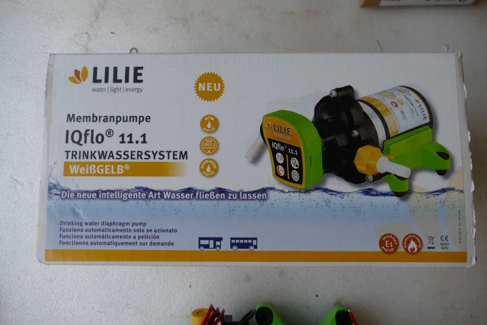 Pompa cisnieniowa kamper Lilie Iqflo 11.1
