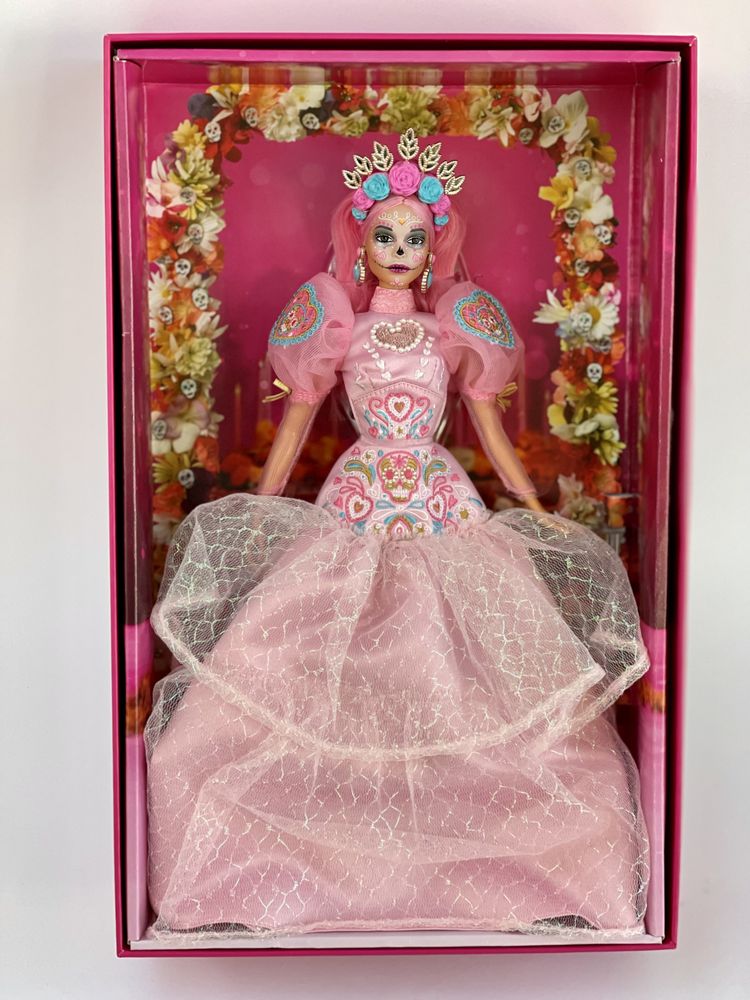 2023 Barbie Dia De Muertos Pink Magnolia Collector Doll