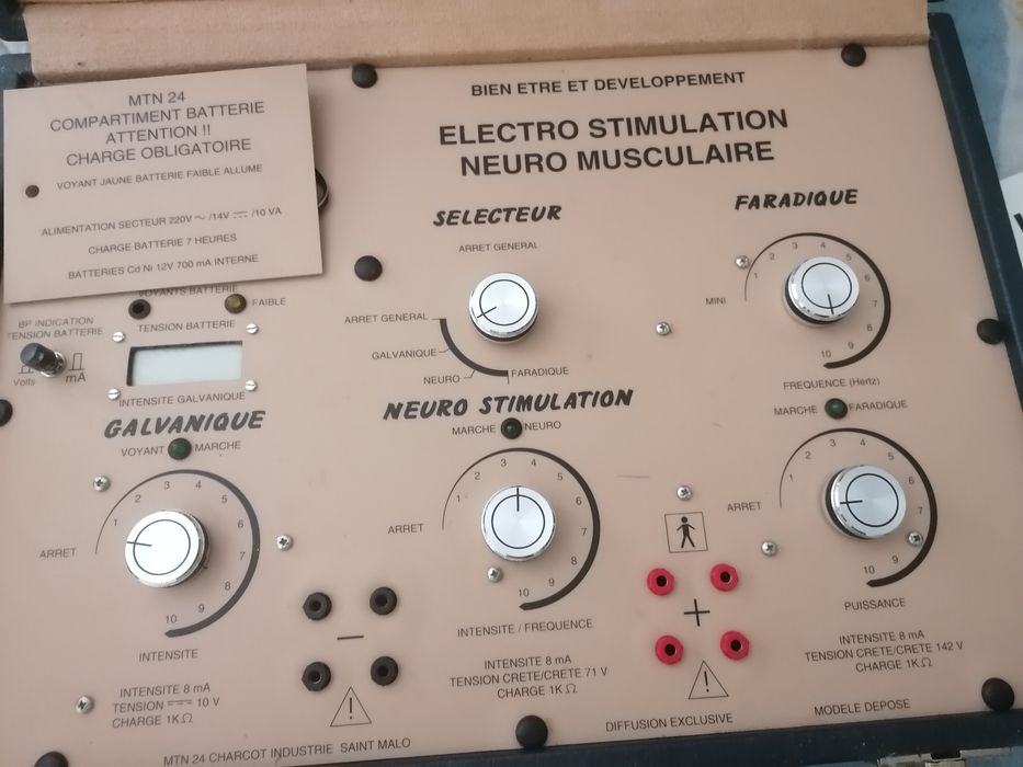 Aparelho Vintage Electroestimulação