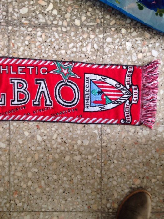 Cachecol original do Atheletic De Bilbao