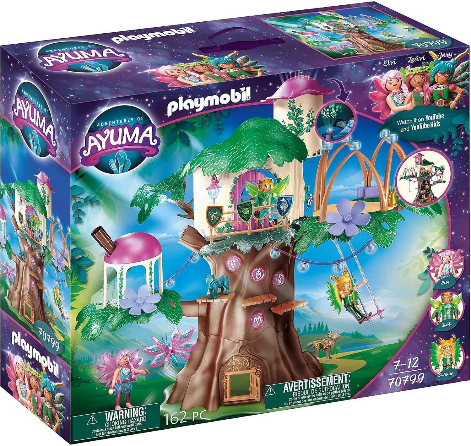 Playmobil 70799 Mega Zestaw Ayuma Drzewo Wróżek 162 elementy /K/P40