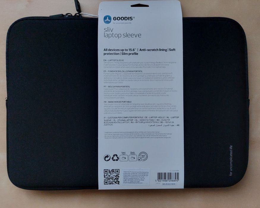 Bolsa Computador Portátil (Universal - 15.6'')