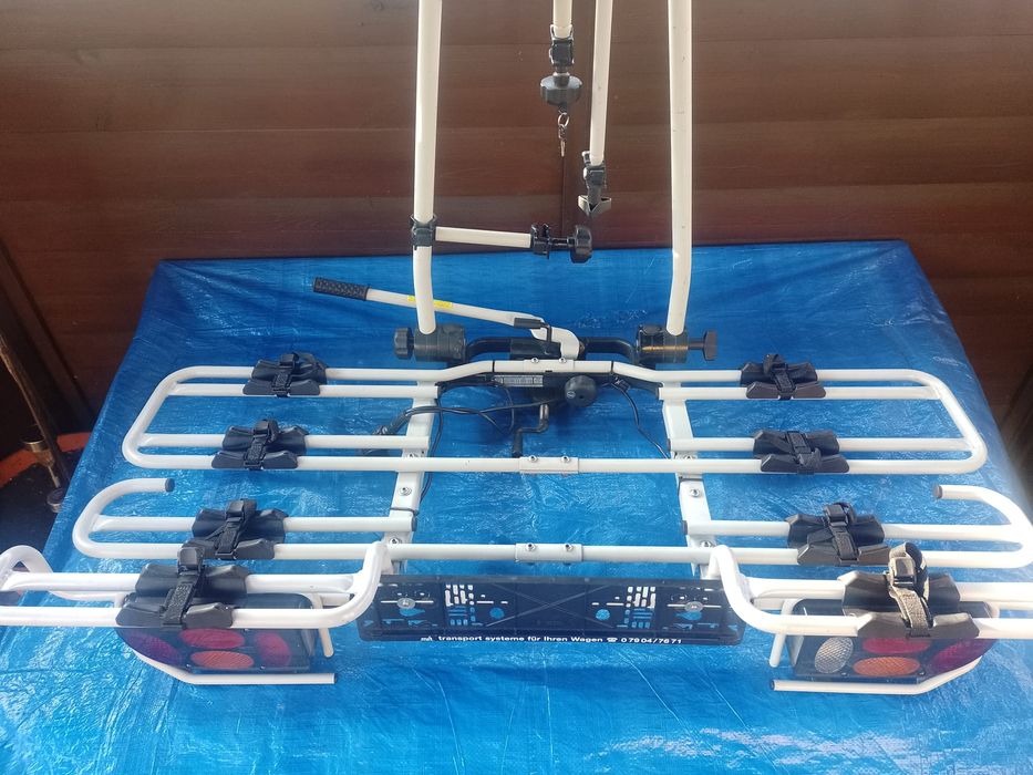 Bagaznik rowerowy Mft na 4 rowery