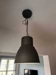 Lampa wisząca, ciemnoszara z IKEA
