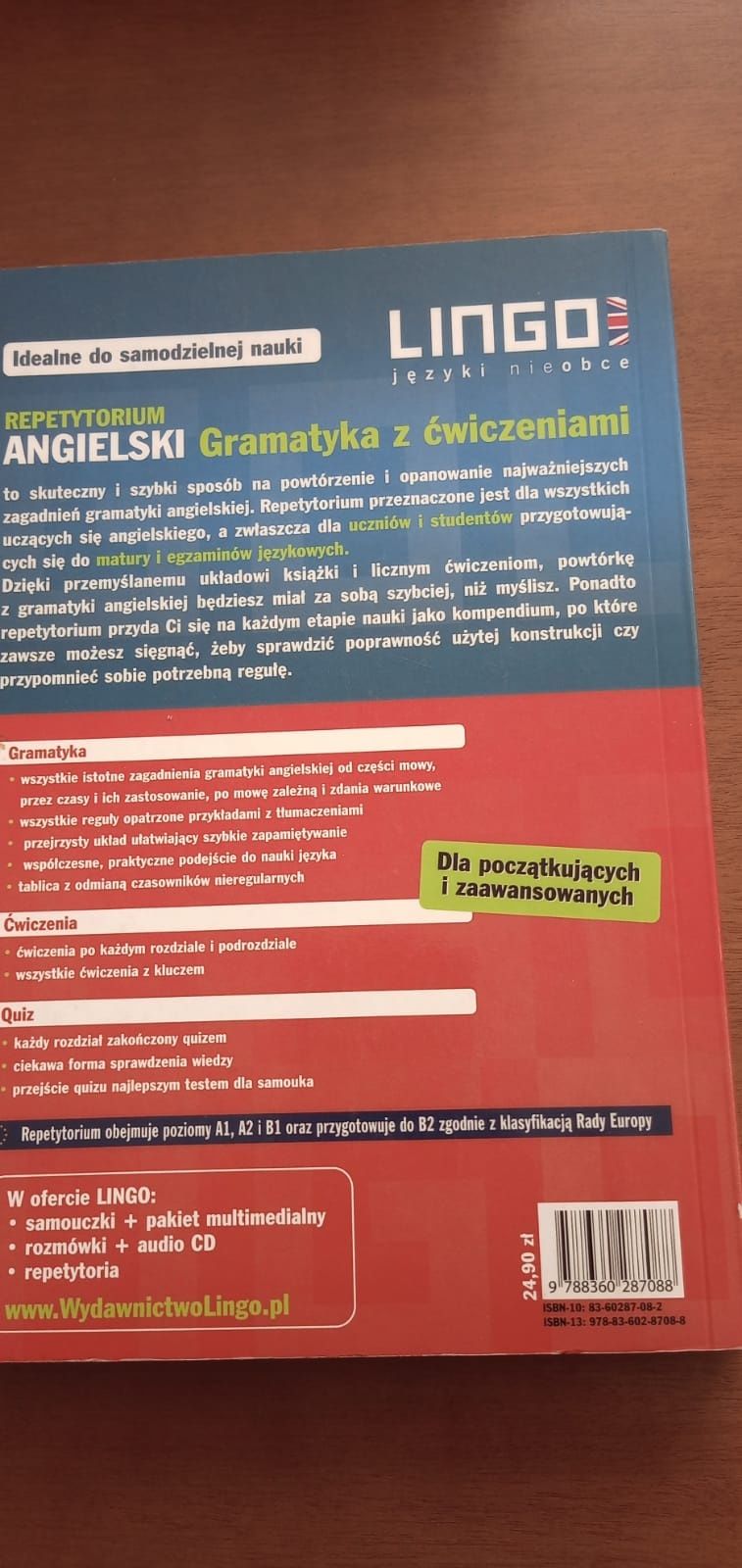 Repetytorium angielski gramatyka z ćwiczeniami