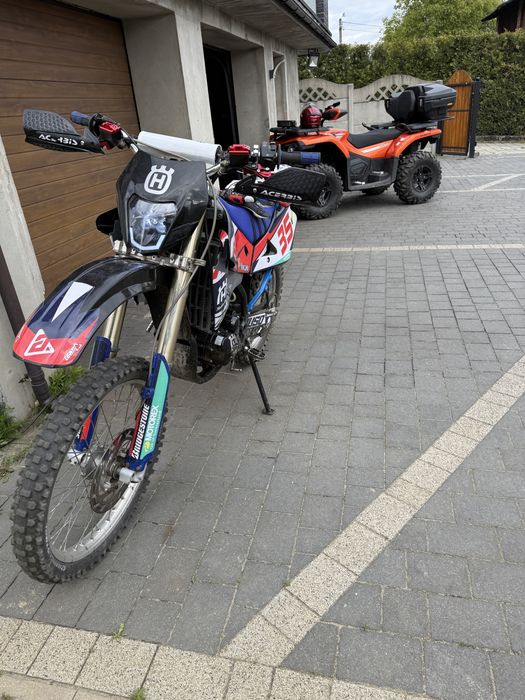 Husqvarna 250 silnikiem loncin