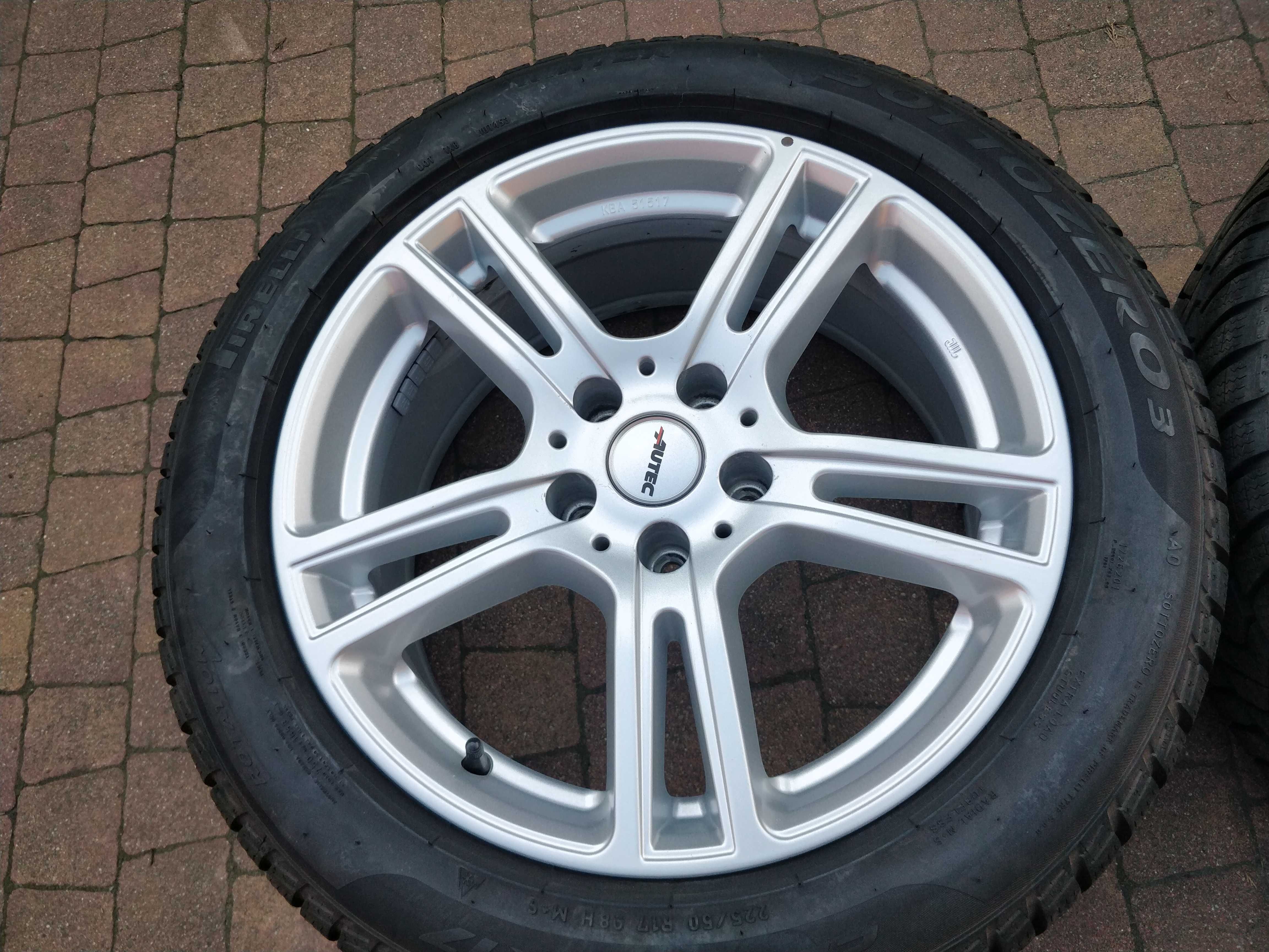 3505. Koła zimowe Audi A4 B8 B9 Allroad 5x112 ET29 225/55/17 7.3mm 23r