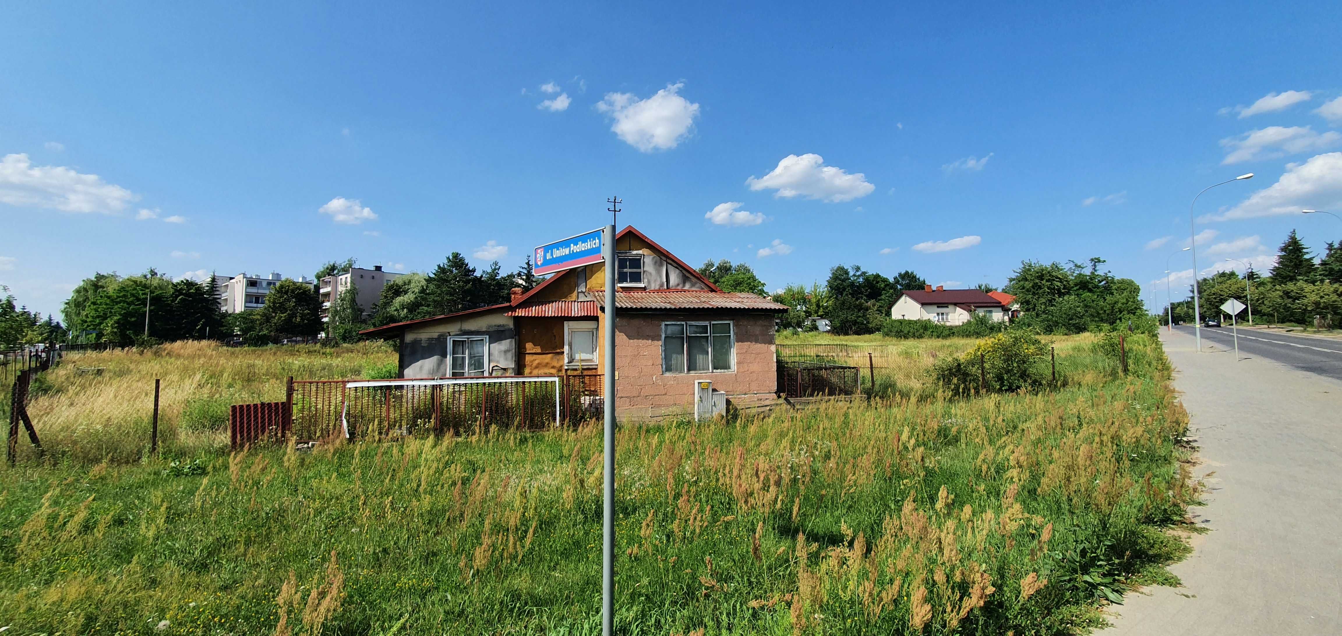 Działka inwestycyjna Siedlce ul. Garwolińska/ ul. Unitów Podlaskich