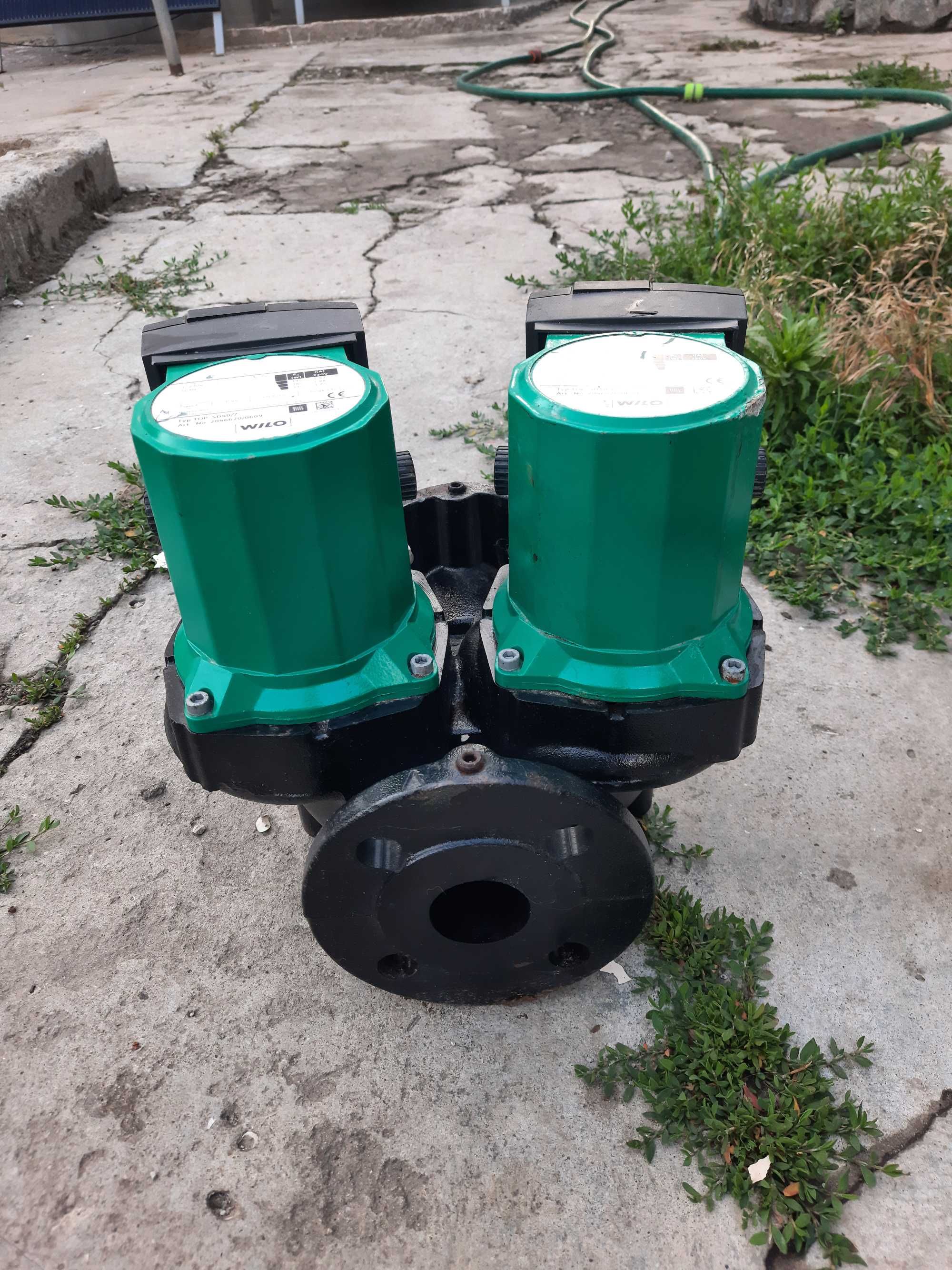 Сдвоенный насос  Wilo TOP-SD 40/7 с мокрым ротором