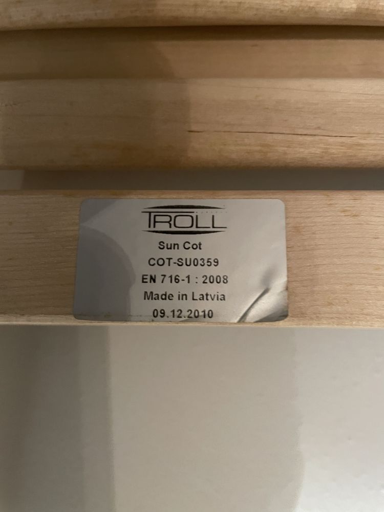 Łóżeczko dziecięce Troll Nursery Sun

Sun to flagowy model łóżeczka dz