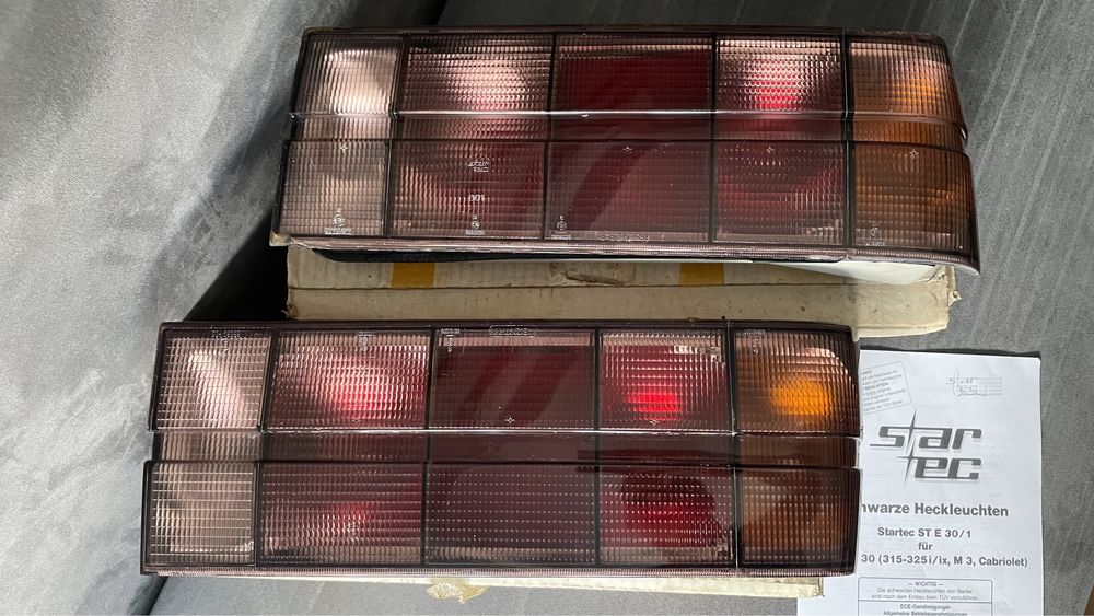 Tylne lampy STARTEC BMW 3 E30 Waska Rarytas Unikat