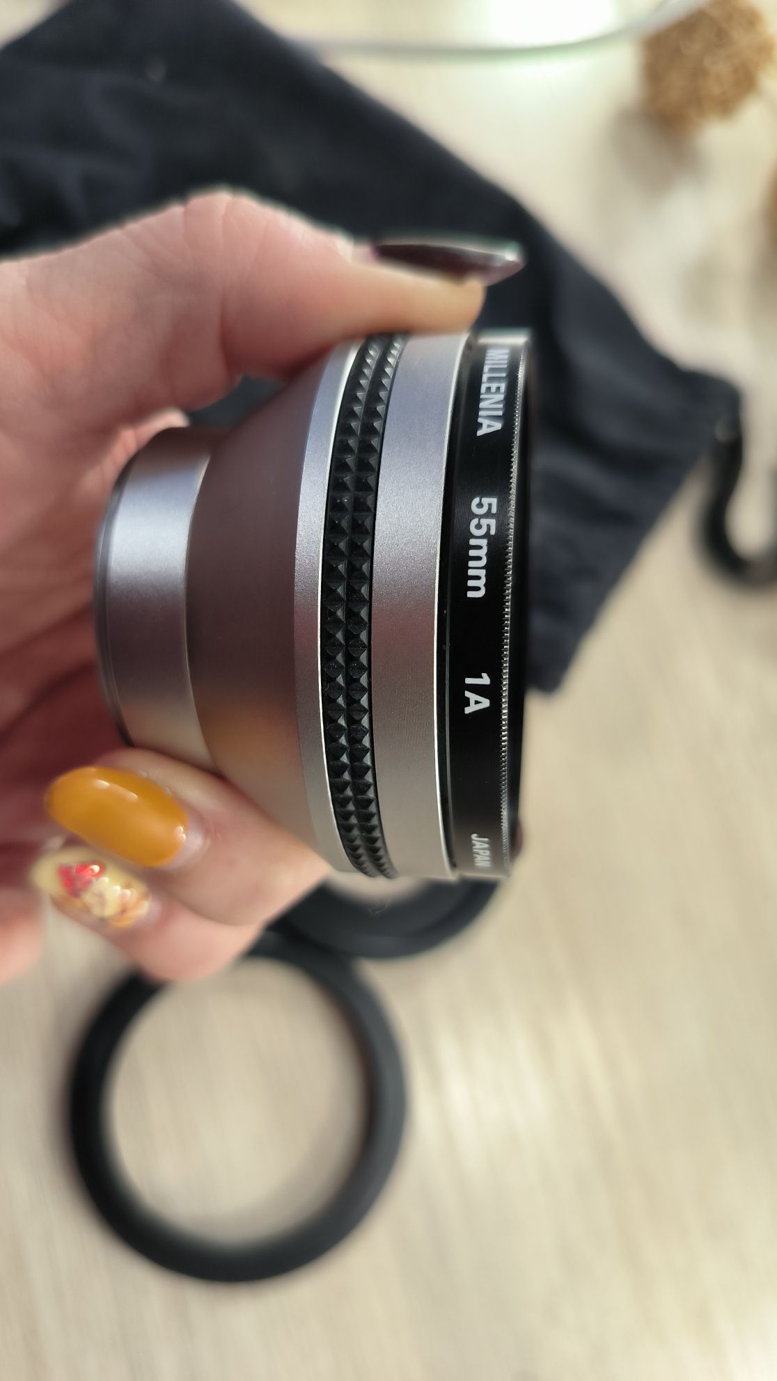 Об'єктив Titanium Digital AF Video 0.45x Wide Lens Made in Japan