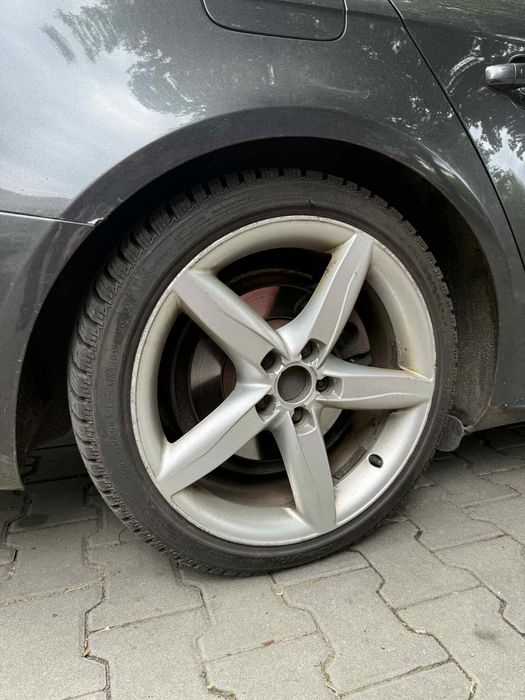 Alufelgi Audi S-Line 18 5x112 Opony Zimowe 225/40R18 Stan Bardzo Dobry