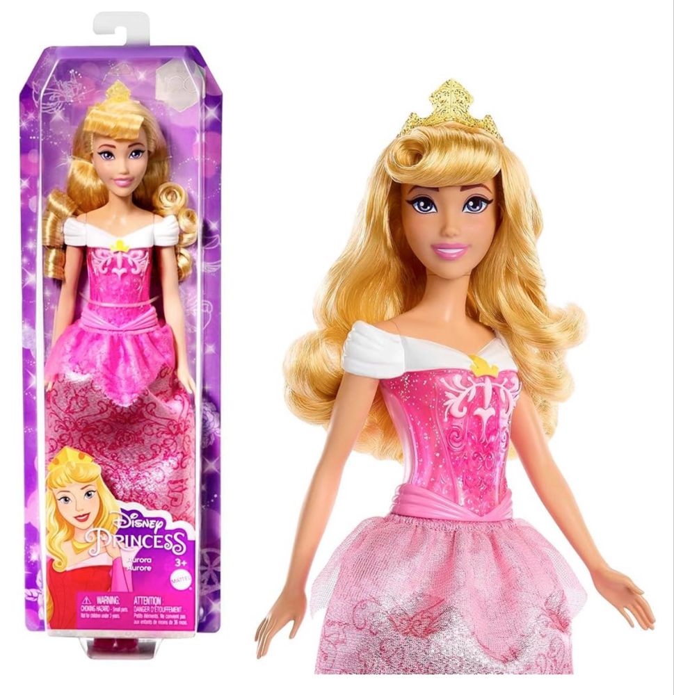 Лялька Рапунцель, Аріель, Моана, Білосніжка, Жасмін Disney Princess