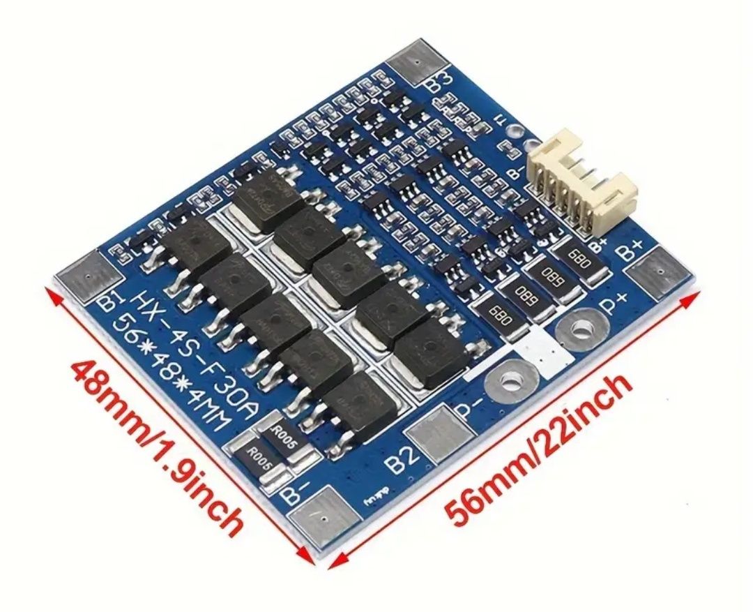 Плата BMS 4S 30А