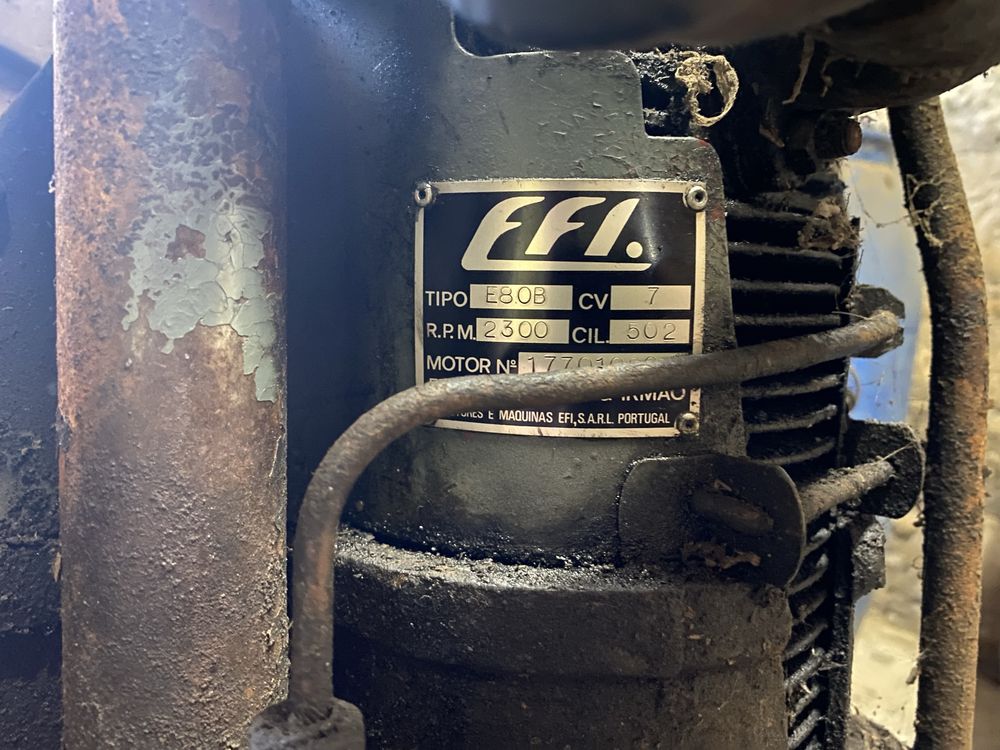 Motor EFI E80B com Bomba de Água