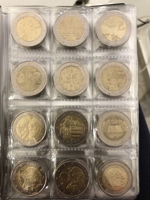 Coleção de moedas de 2€