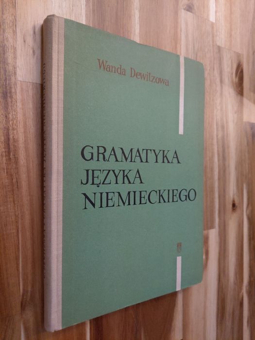 Gramatyka języka niemieckiego Wanda Dewitzowa