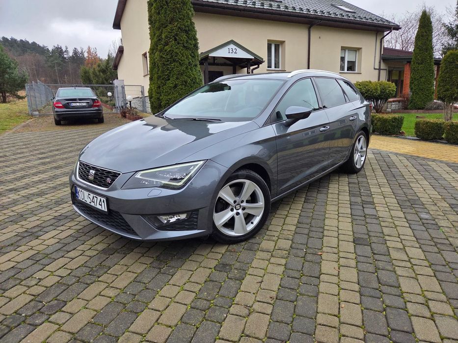 Seat Leon 2.0 TDI DSG FR Bezwypadkowy Bezkolizyjny  Pełny serwis!!!