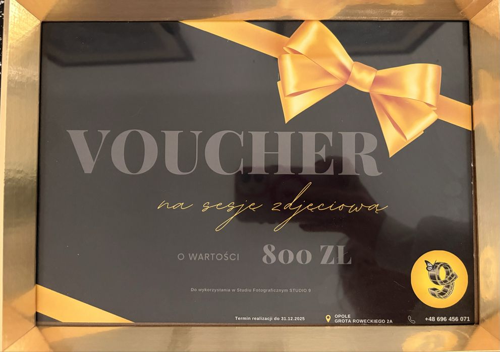 Sesja zdjęciowa voucher