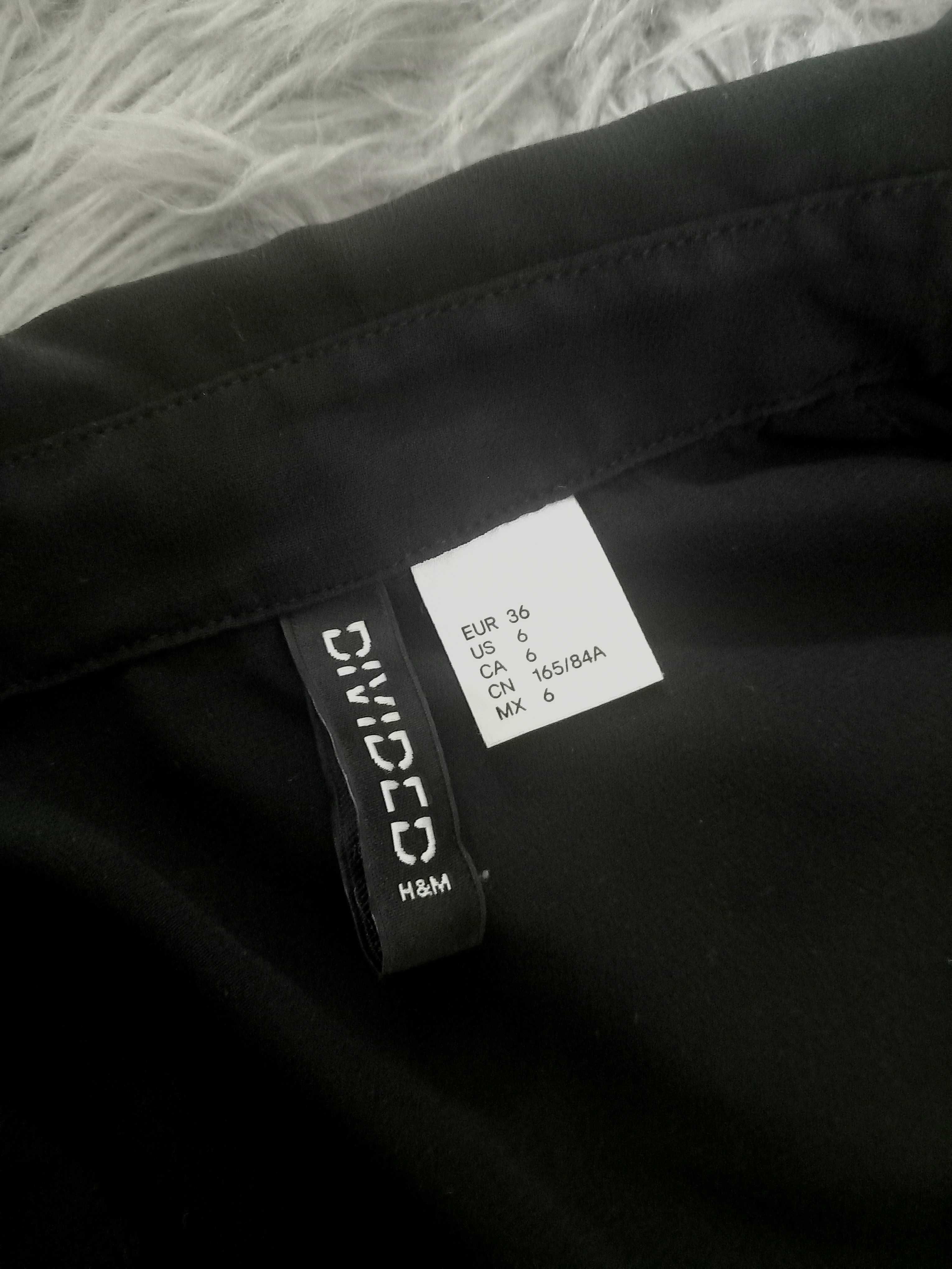 Długa tiulowa koszula bez rękawów H&M