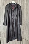 Кожаный плащ, размер L-XL
