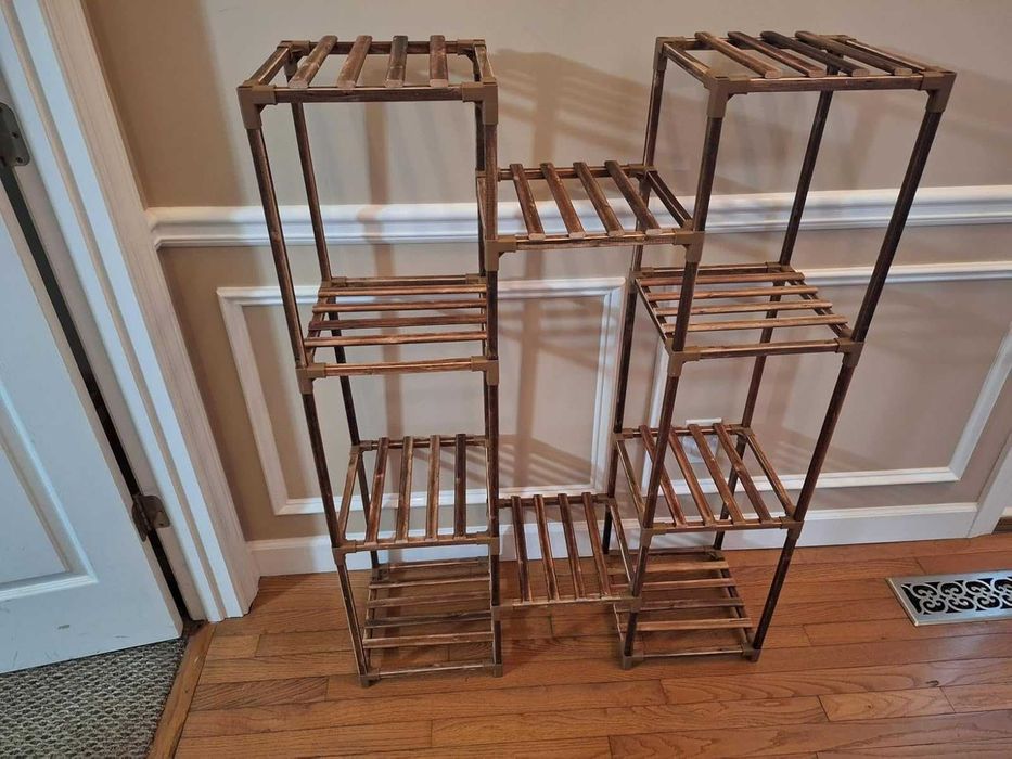 Duży kwietnik stojak na kwiaty na 10 doniczek dom ogród taras półki