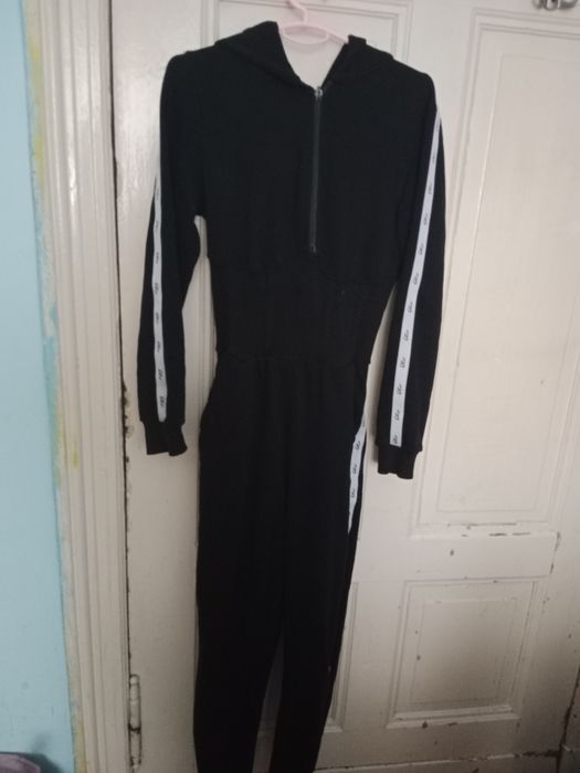 Bawełniany kombinezon Overalls OLV czarny