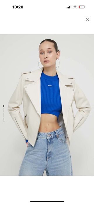 Boss шкіряна куртка нова оригінал