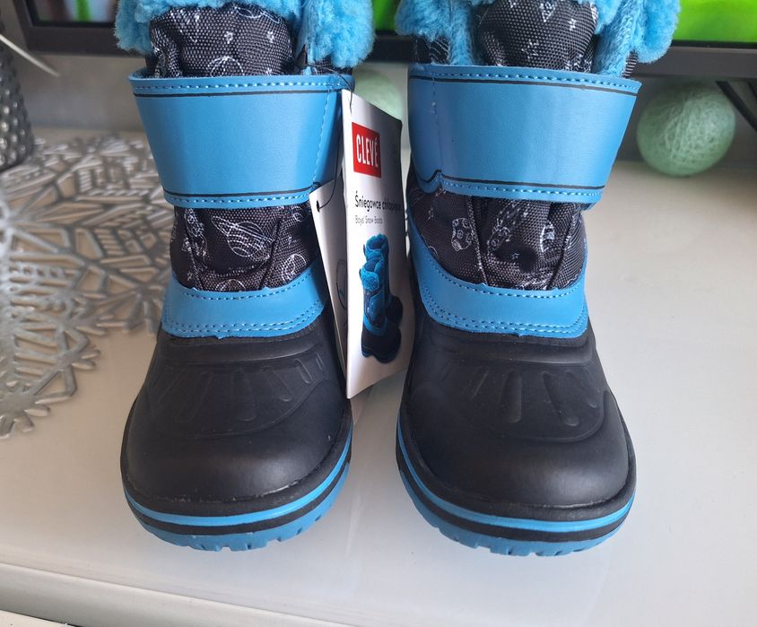 Buty zimowe śniegowce kozaki Cleve rozm.27