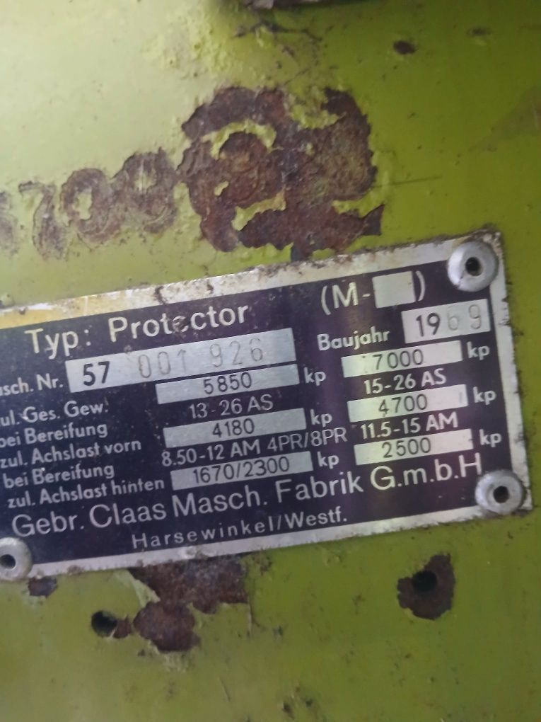 Kombajn Claas Potector