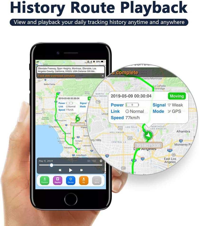 GPS Localizador • Tempo Real • Carro/Mota • APP Grátis • NOVO