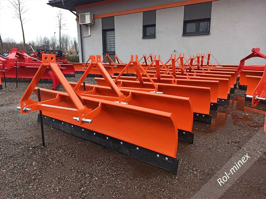 WZMOCNIONY Pług do śniegu na podnośnik do Kuboty c330 c360 Transport