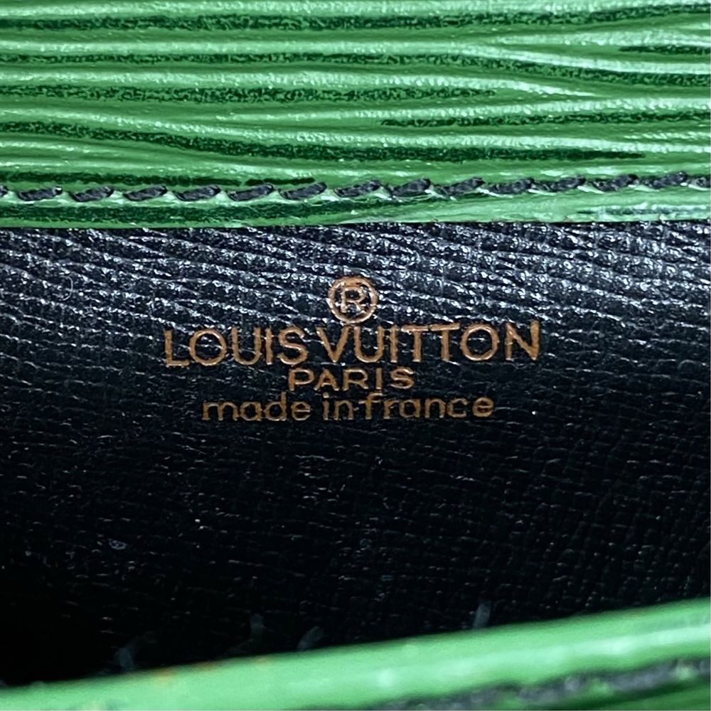 Louis Vuitton Epi Green Cartoucherie GM Bag сумка оригинал lv