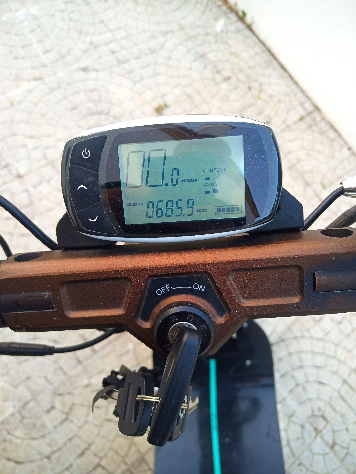 Scooter Trotinete Elétrica 45klm/h Estilo Off-road Autonomia de 50klm