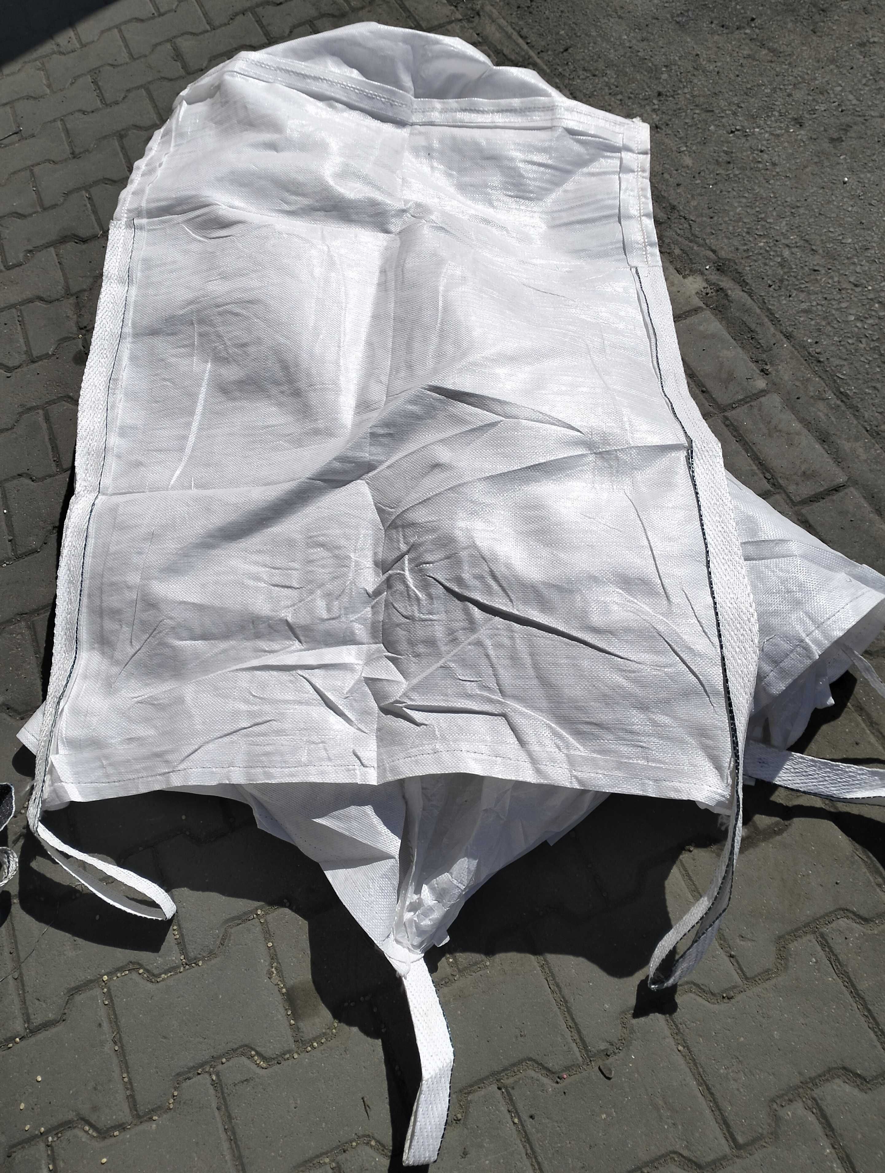 Worki Big-Bag po jednorazowym użyciu - czyste.