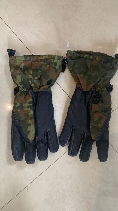 Рукавиці зимові військові, армії Німеччини. Розмір S-M.