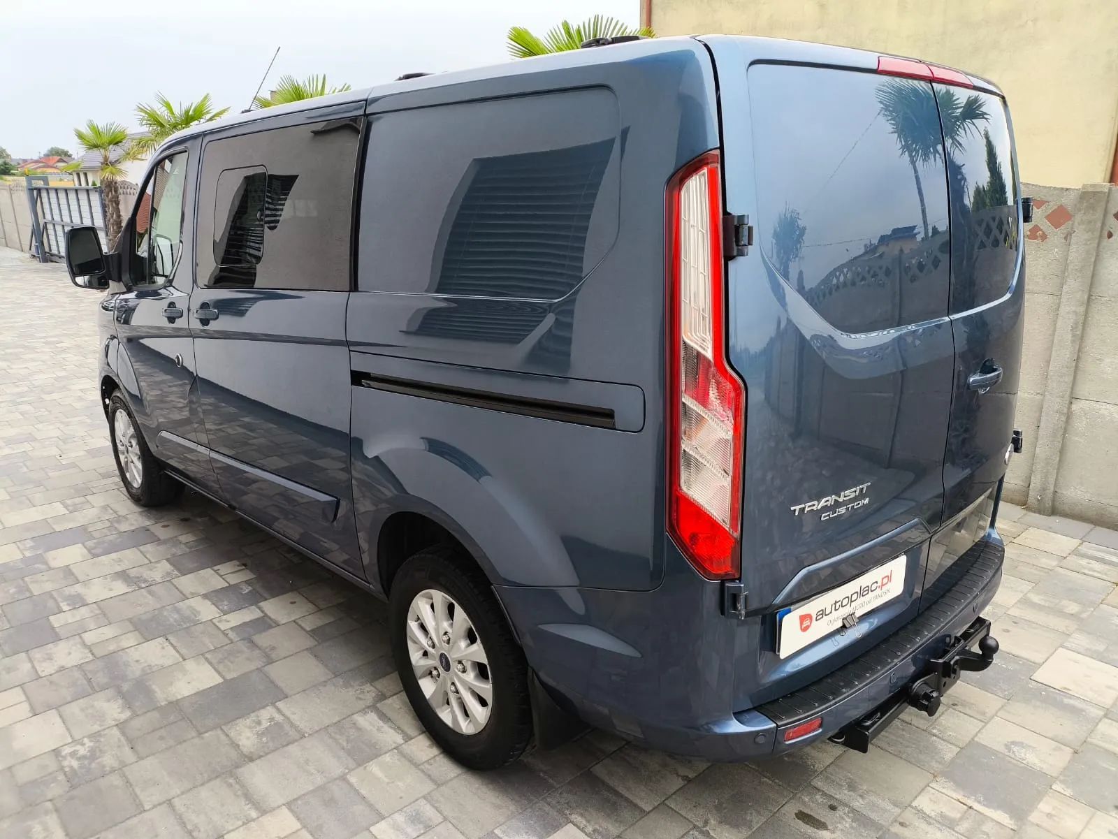 Ford Transit Custom 2x drzwi przesuwne AUTOMAT Alumy Navi climatronic relingi