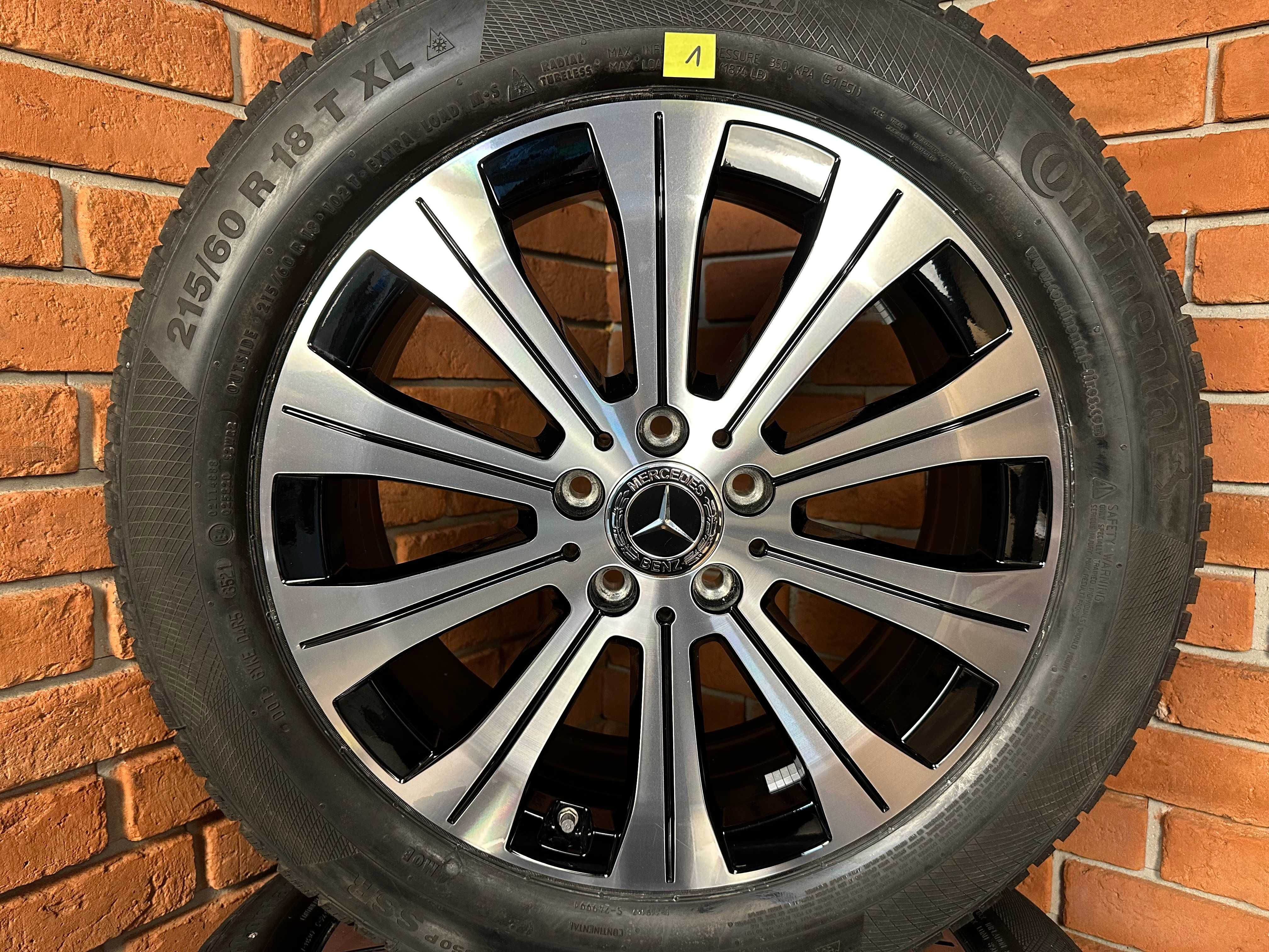 Koła Felgi 18 5x112 Mercedes EQA H243 EQB X243 GLA H247 GLB X247 ZIMA