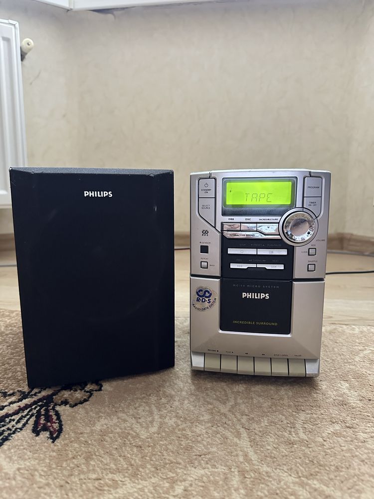Philips MC-10/22 Аудіопрогравач аудіо система HiFi система музичний