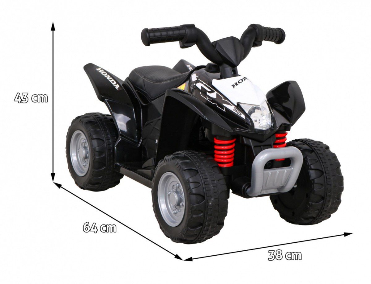 Pojazd Quad Honda 250X TRX Czarny