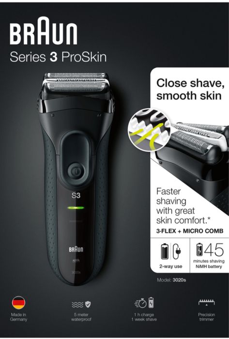 Golarka Braun Series 3 ProSkins