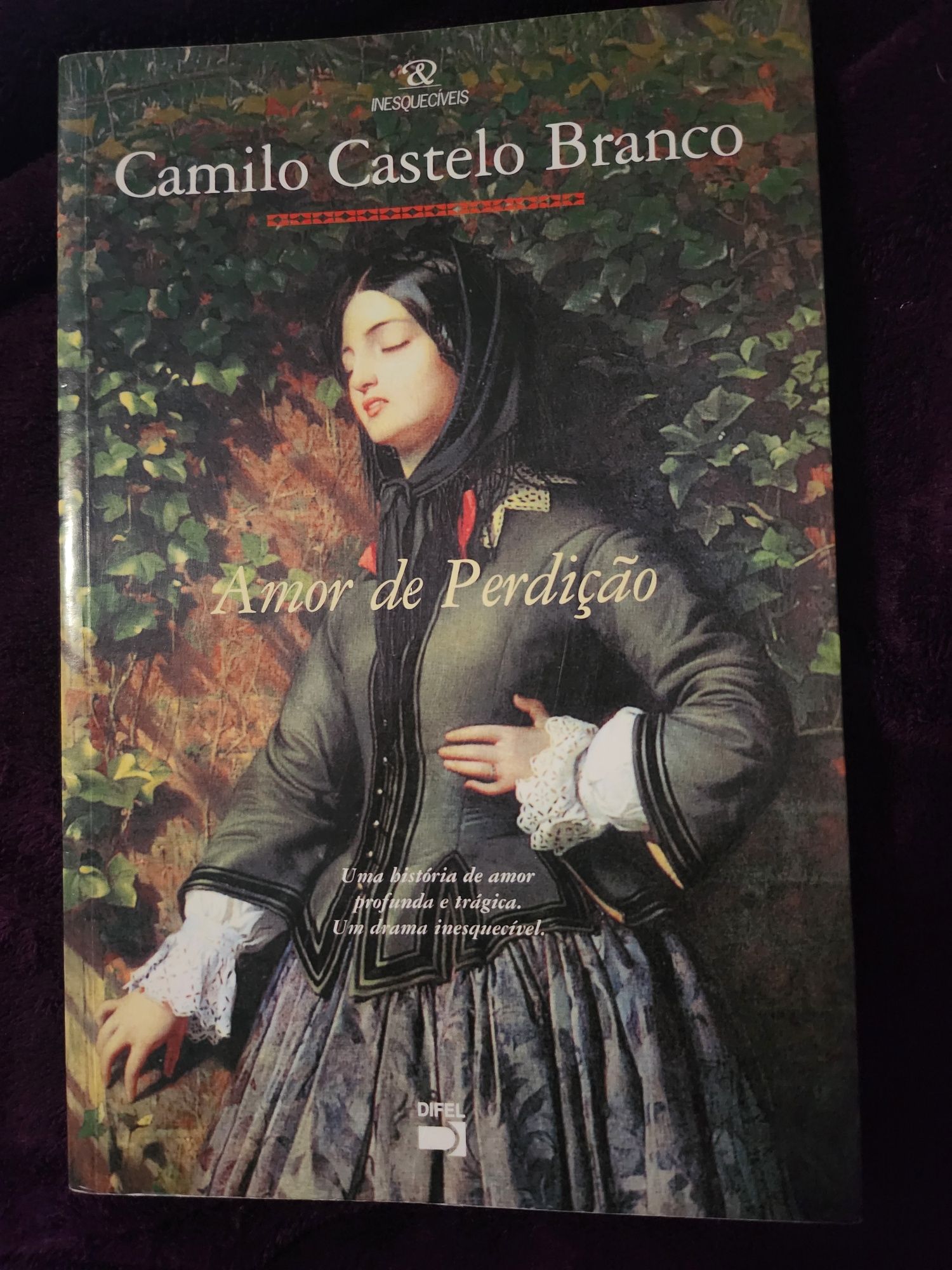 Livro "Amor de Perdiçao" de Camilo Castelo Branco