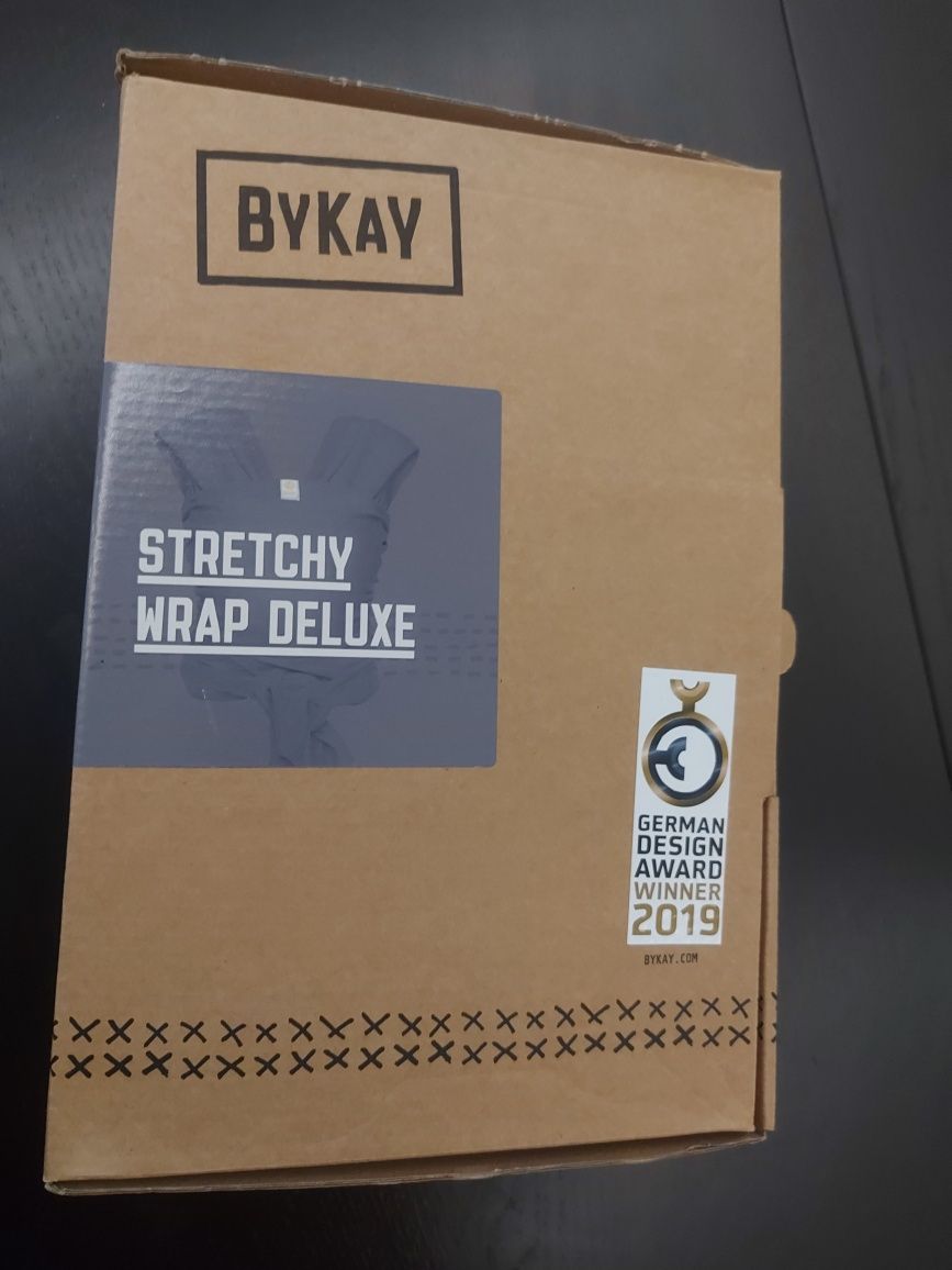 Sling ByKay Stretchy Wrap Delux Antracite