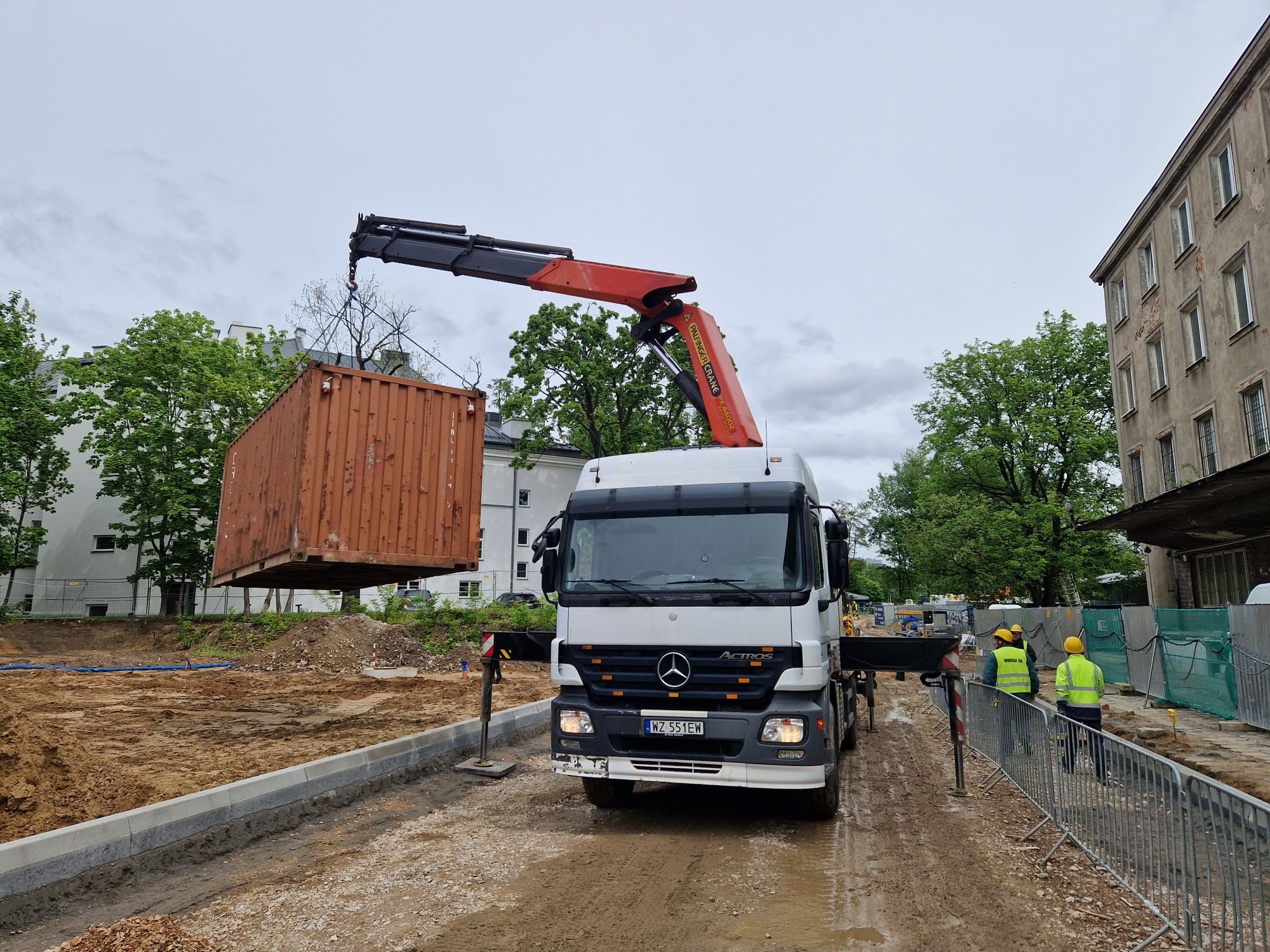 Transport HDS, Przewóz Towarów, Transport kontenerów, Warszawa