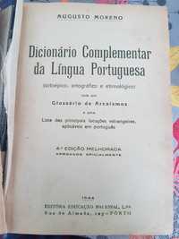 Dicionário complementar Augusto Moreno 1944